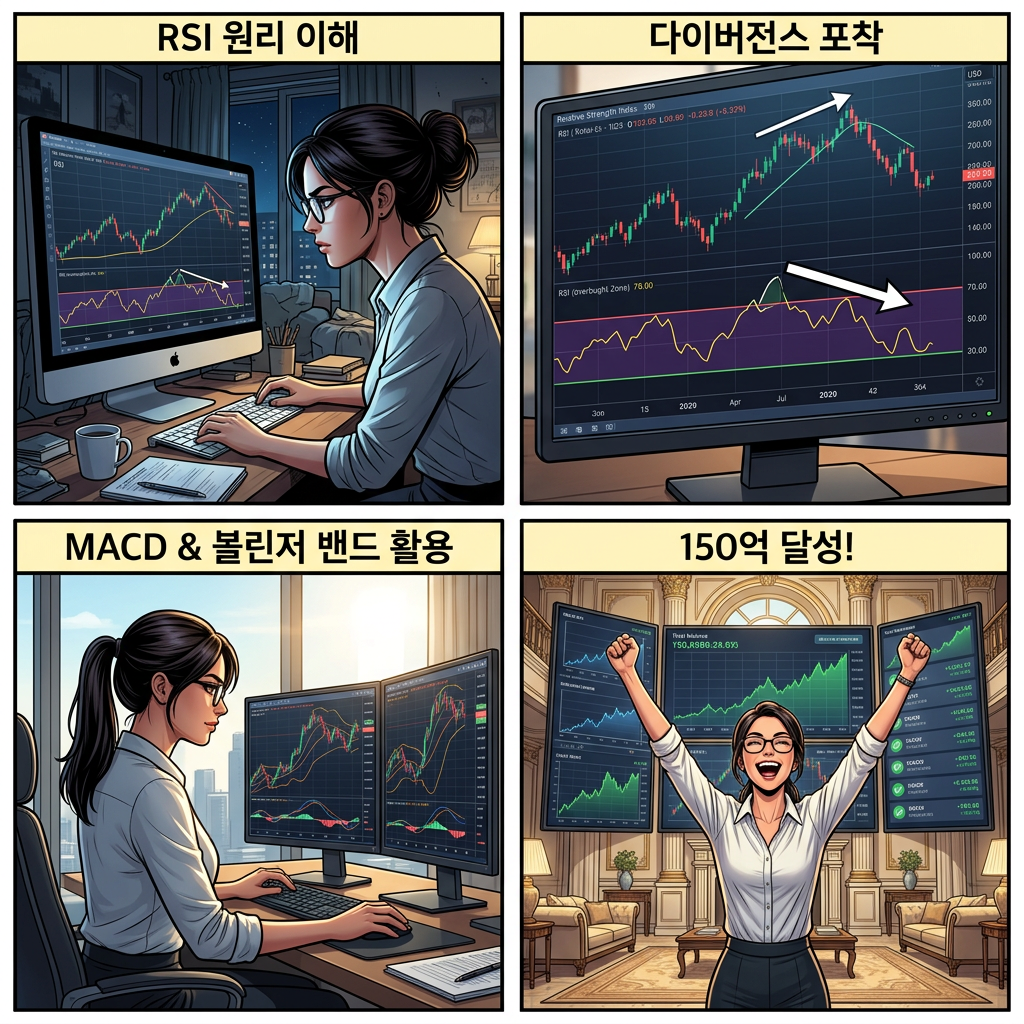 RSI 매매법: 80만원으로 150억을 만든 로스 카메론의 '진짜' 전략 완벽 분석